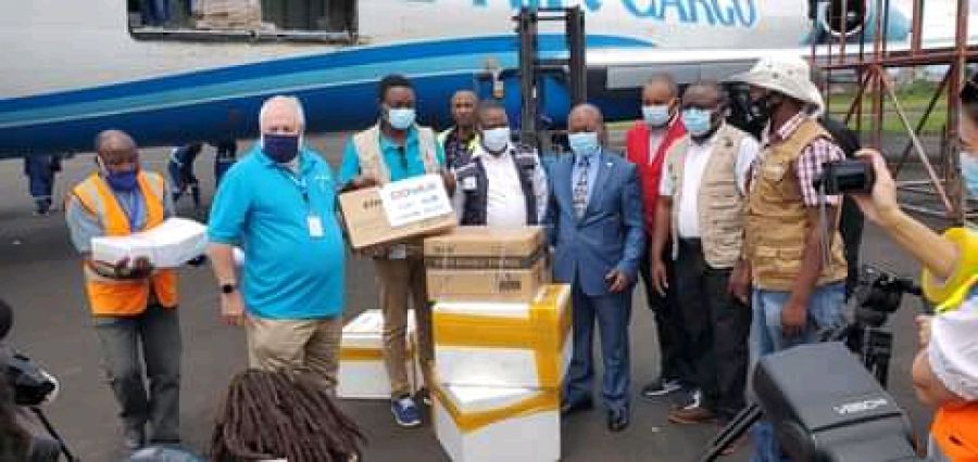 COVID-19/Nord-Kivu : 60 milles doses du vaccin Astrazeneca réceptionnées à Goma