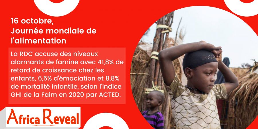 RDC: Des chiffres alarmants pour la journée mondiale de l'alimentation